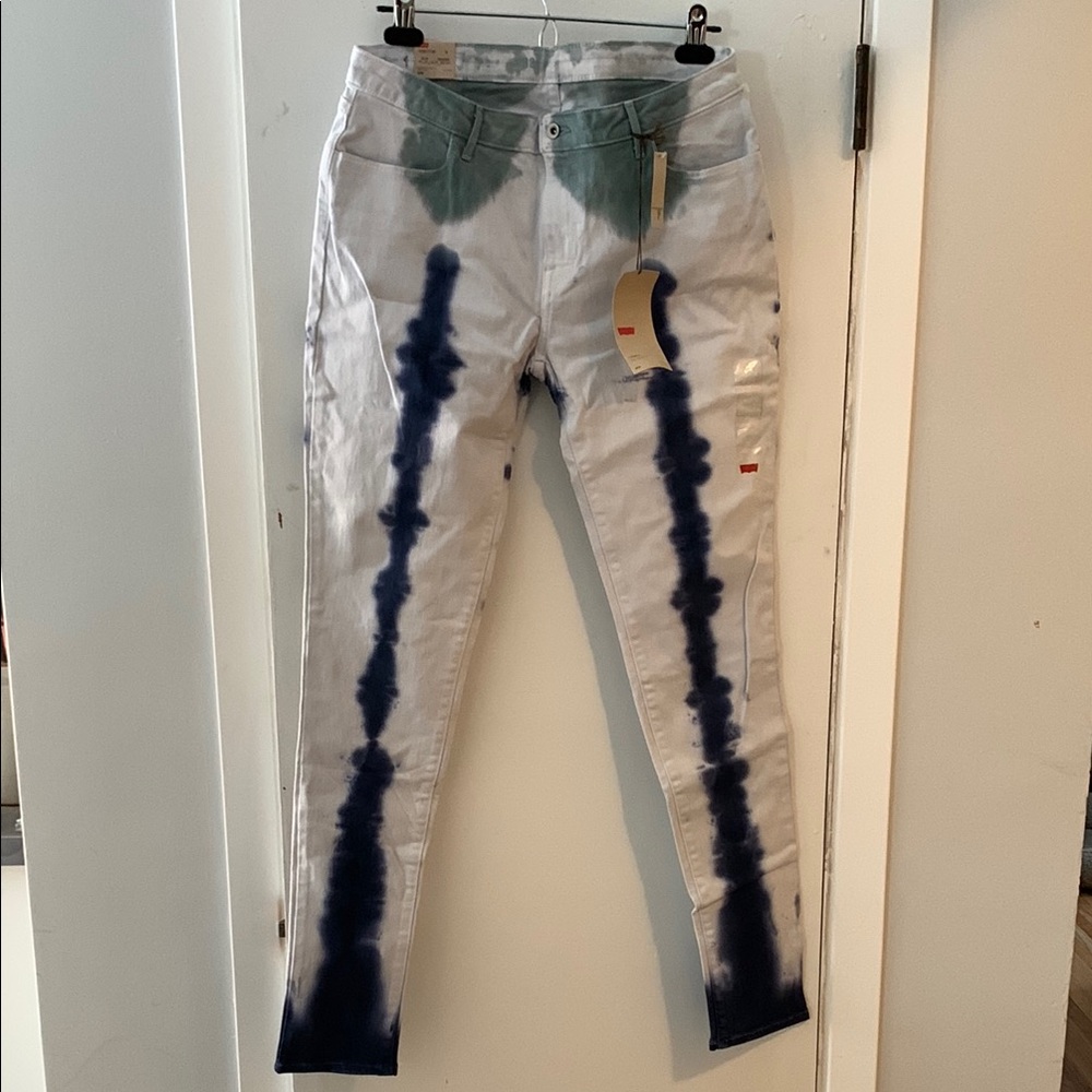 Vintage Levi’s Tie-Dye Leggings Jeans NWT 32/30